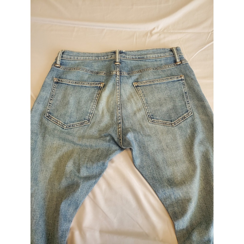 Vince DM/02 Slim Straight Leg Jeans Light Wash Denim Women - Picture 7 of 15